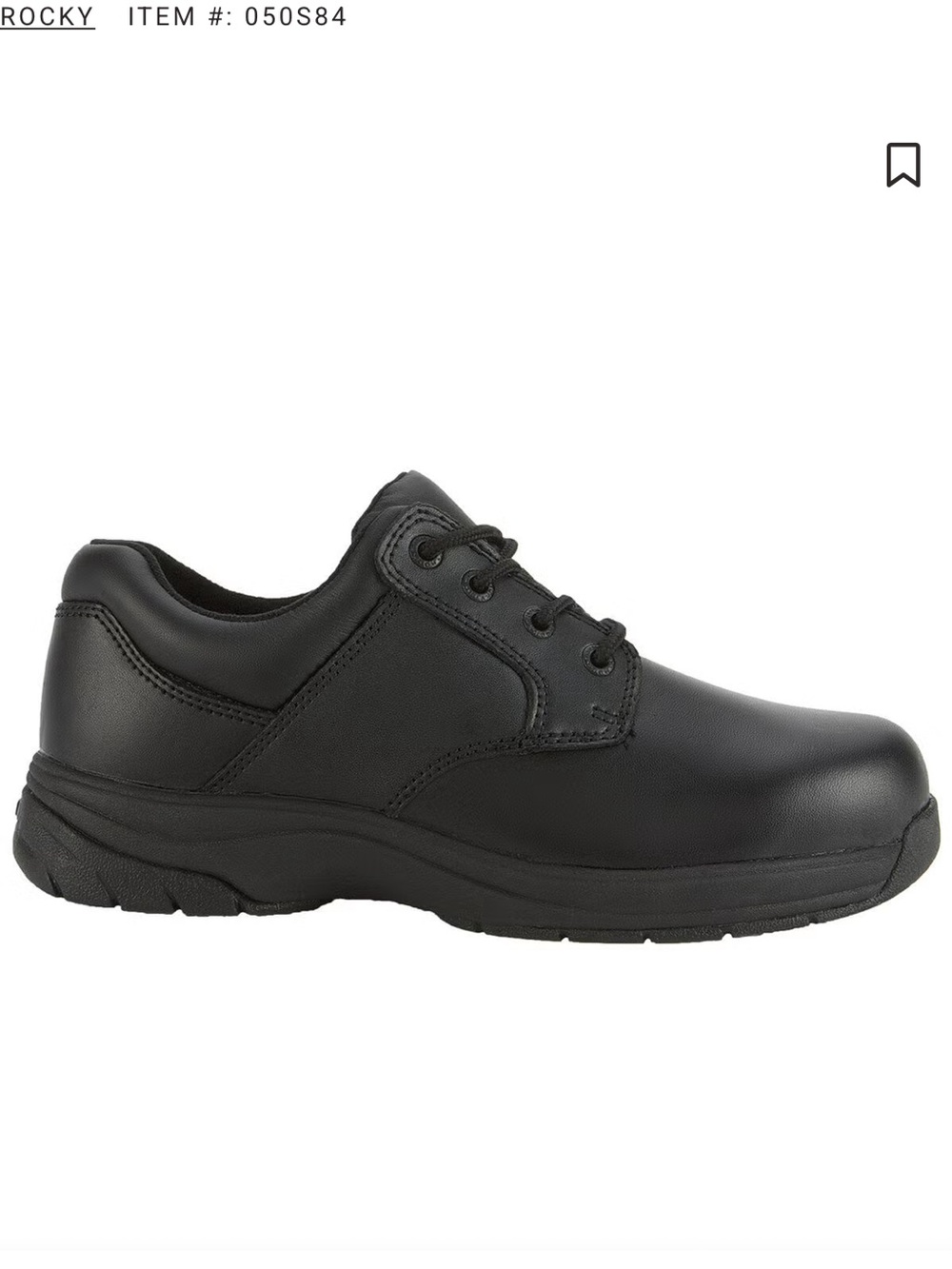 Rocky slip stop Oxford black men’s size 9 shoes
